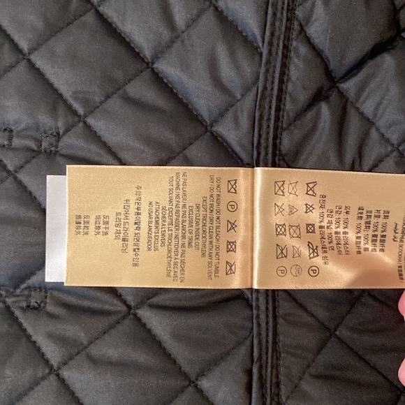 Burberry Jacket Authentic NWT XS Black - Picture 10 of 14